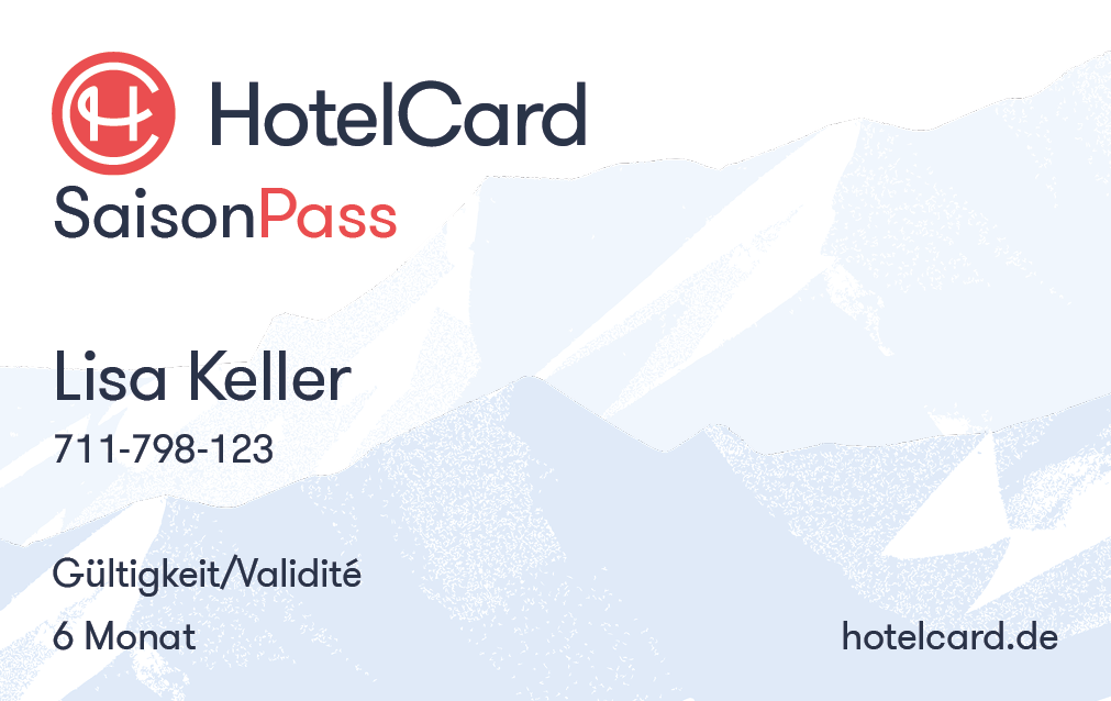 Hotelcard Personal Card